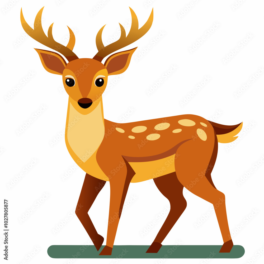 deer illustration deer illustration