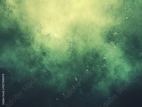 glowing green grainy texture background with a blurred gradient, creating a moody atmosphere perfect for digital design and artistic projects