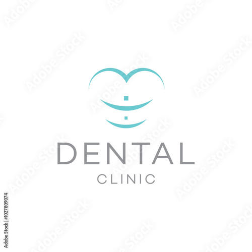 Dental health care logo design orthopedic hospital and related company editable vector image 