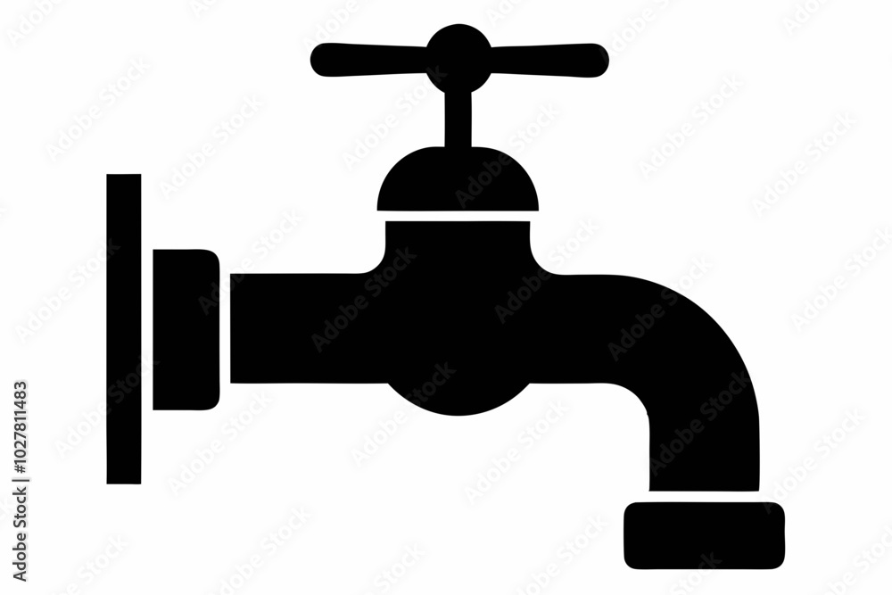 Faucet icon vector, Water Faucet or tap icon, Kitchen water faucet symbol vector
Faucet icon vector, Water Faucet or tap icon, Kitchen water faucet symbol vector