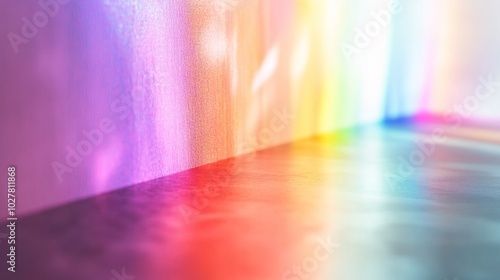 Rainbow Light Reflection on a Smooth Surface