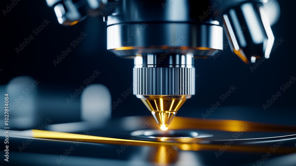 High-tech optical assembly, featuring lenses and mechanical components, isolated for scientific innovation, precision engineering, and technical research visuals High-tech optical assembly, featuring lenses and mechanical components, isolated for scientific innovation, precision engineering, and technical research visuals
