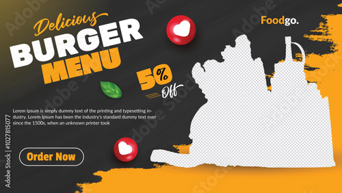 food restaurant banner design