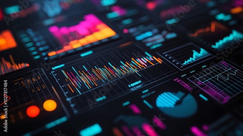 Data visualization Data visualization is the use of graphs, charts, tables, infographics, etc. in order to define and communicate data being analyzed and the the findings that have come from it. 