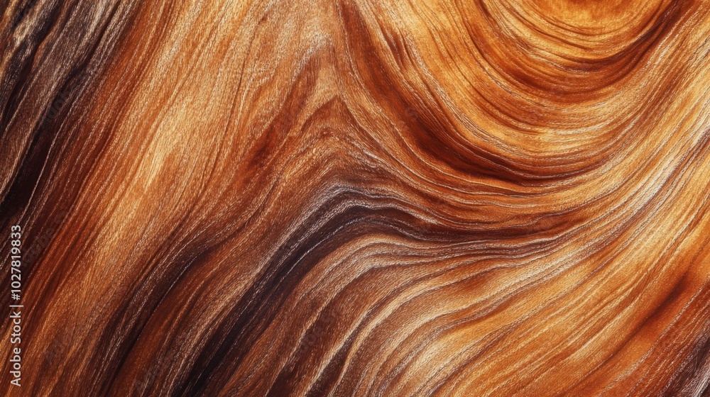 Close-up of Swirling Wood Grain Pattern Close-up of Swirling Wood Grain Pattern