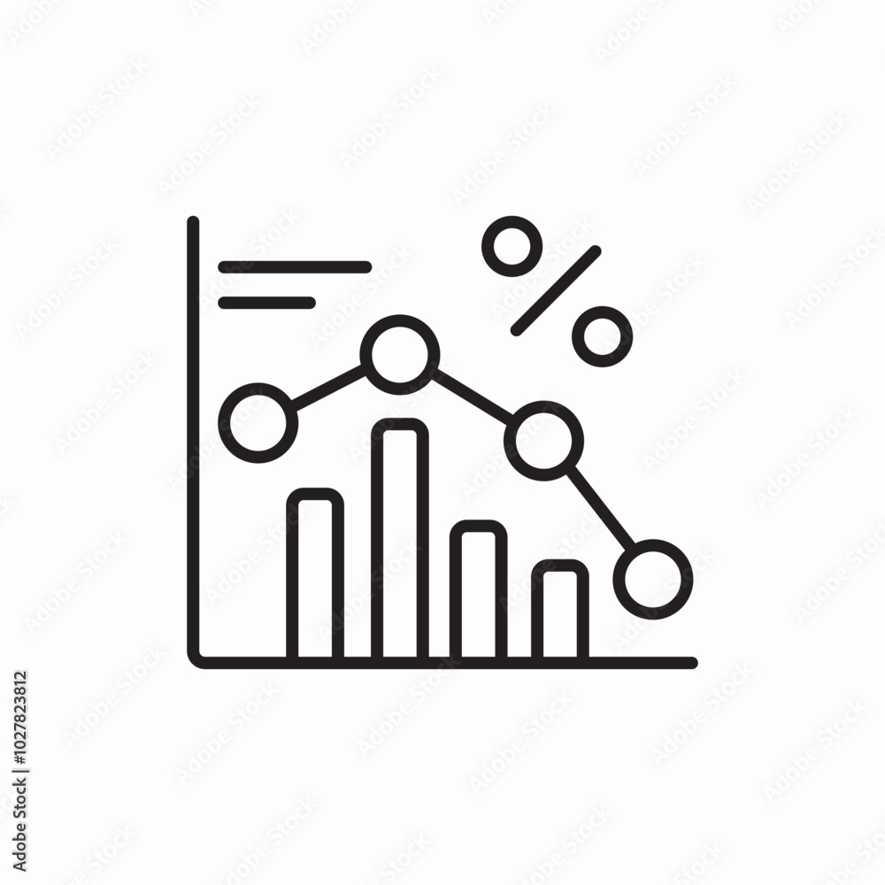 analytics detailed icon sign vector analytics detailed icon sign vector