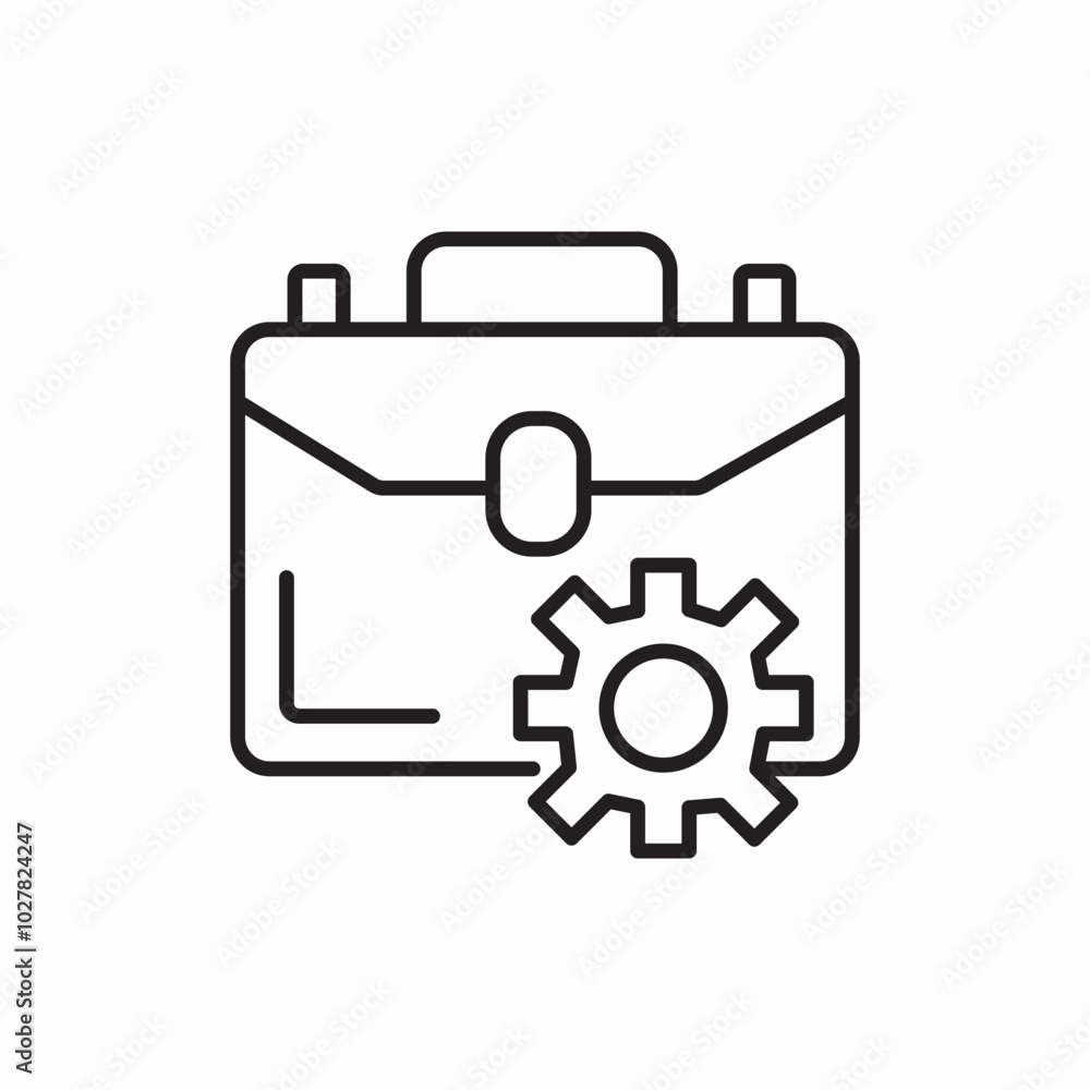 engineer bag icon sign vector engineer bag icon sign vector