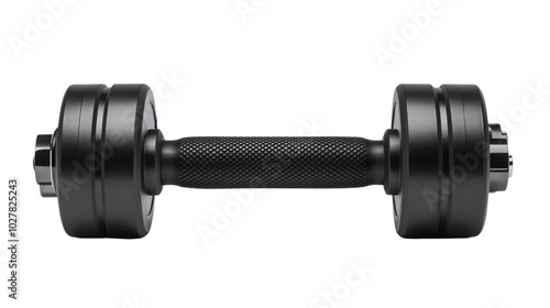 Dumbbell, white isolate background