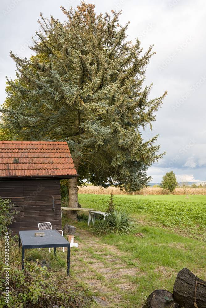 A charming country holiday. The cozy façade, decorated with the patina of time, radiates the warmth and hospitality of Germany.