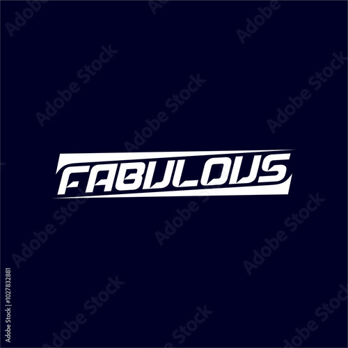 Fabulous typography logo design autistic speed innovative  or related company  