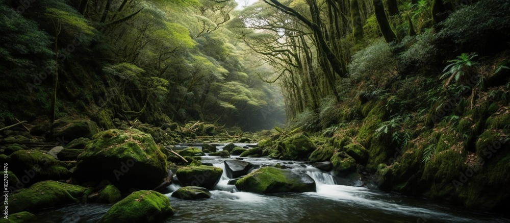 Serene Forest Stream Serene Forest Stream