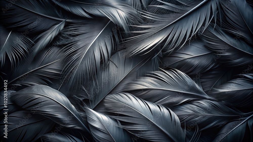 Abstract black feather background texture with copy space, copy space, background, feather,abstract Abstract black feather background texture with copy space, copy space, background, feather,abstract