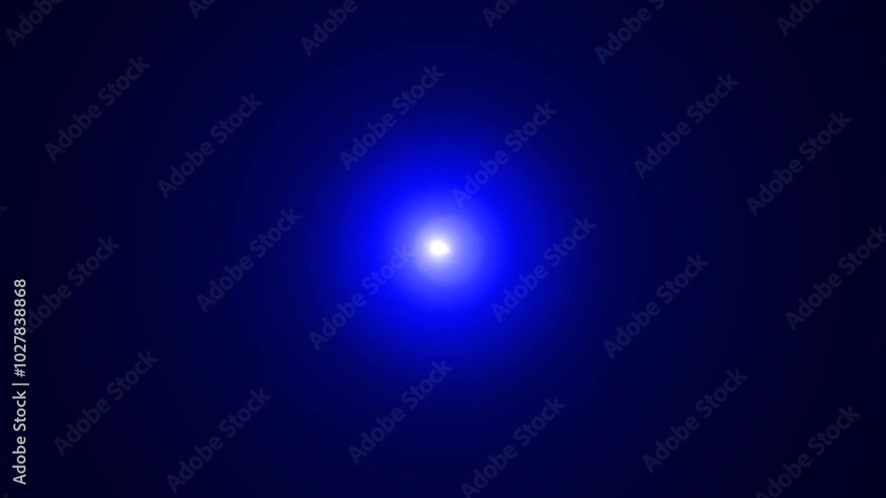 blue optical lens and fire effect blue optical lens and fire effect