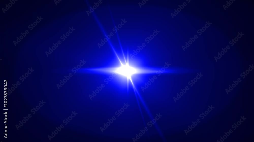 blue optical lens and fire effect blue optical lens and fire effect