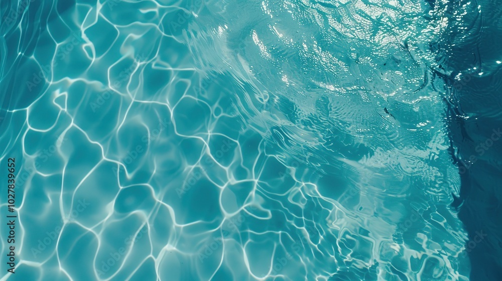 Obraz premium Sparkling Blue Water Surface