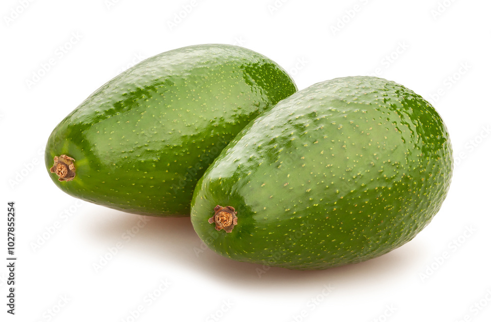 avocado path isolated on white avocado path isolated on white