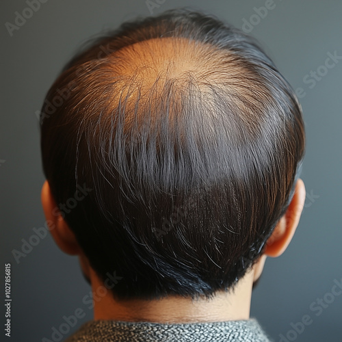 kopf, japaner, asiat, menn, mensch, haarausfalll, altern, glatze, haartransplantation, haare, haar, frau, schönheit, back, frisur, kopf, gestalten, lang, profil, leitbild, gesicht, person, 1, stil, bl photo