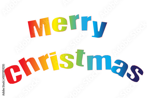 Merry Christmas sale banner template. Greeting card, banner, poster, header for website.