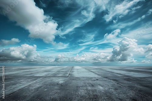 Fototapeta Naklejka Na Ścianę i Meble -  Dark stormy sky over the Baltic sea.