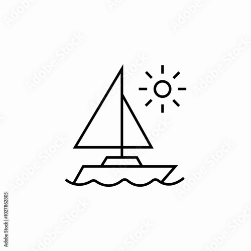 spade anchor icon sign vector