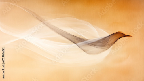 bird on silk