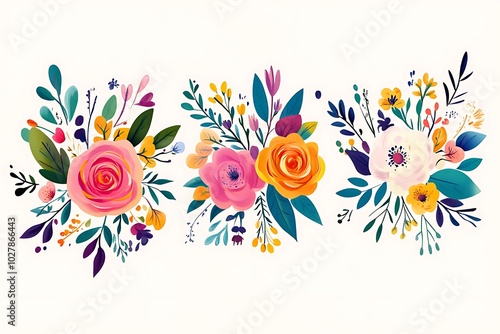 Floral bouquet arrangement