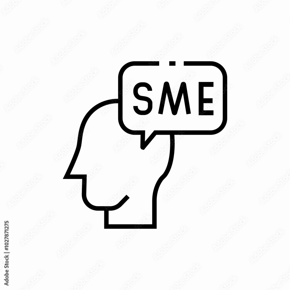 sme work icon sign vector sme work icon sign vector