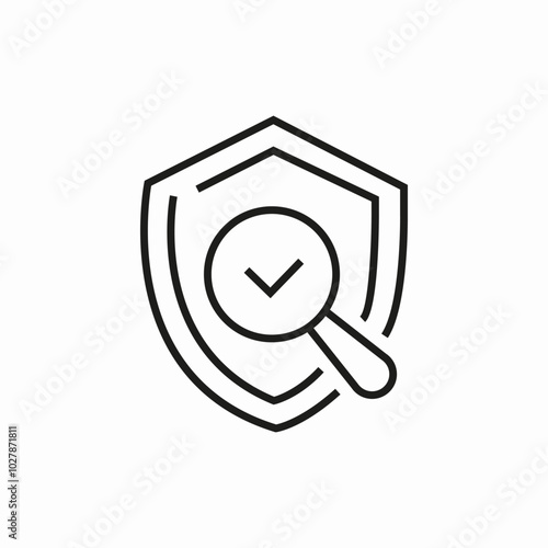 verified analysis icon sign vector