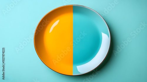 Free Download Culinary Art Unleashed: A Surreal Intersection on a Dinner Plate Blending the Worlds of Food and Traffic - GFXLoad