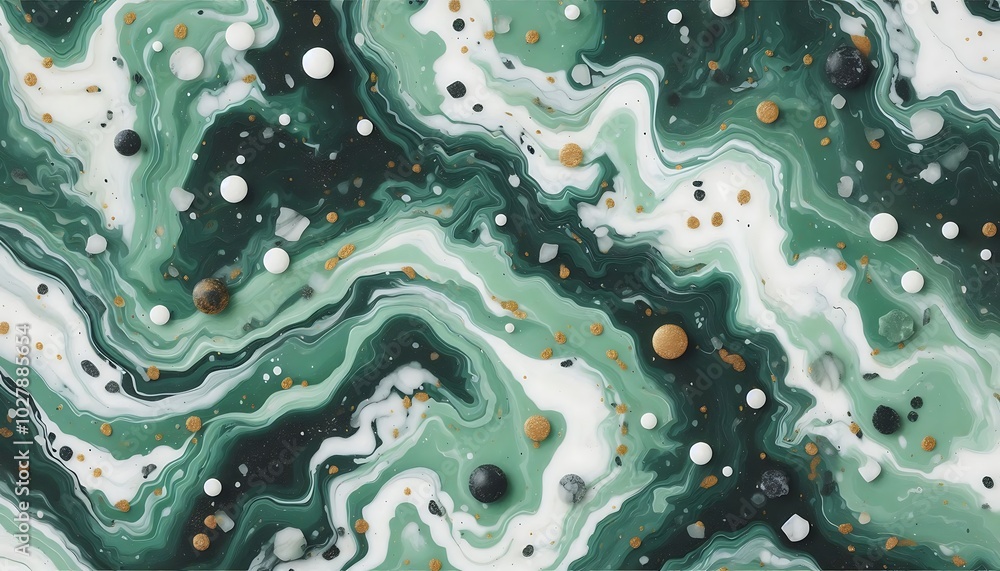green marble texture background with gold,generative ai green marble texture background with gold,generative ai