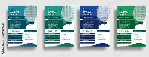  Corporate business medical flyer and corporate healthcare