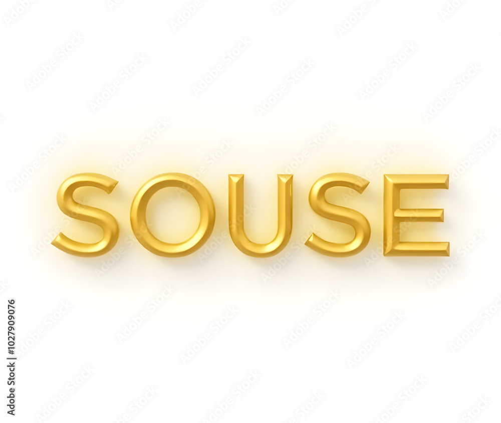 shining golden text prominently displayed isolation crisp white shining golden text prominently displayed isolation crisp white