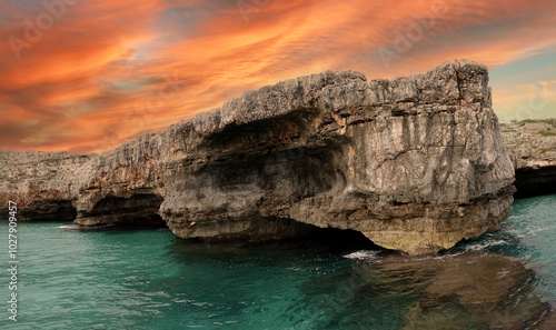 Tramonto sulla scogliera di Santa Maria di Leuca 2906c07 photo