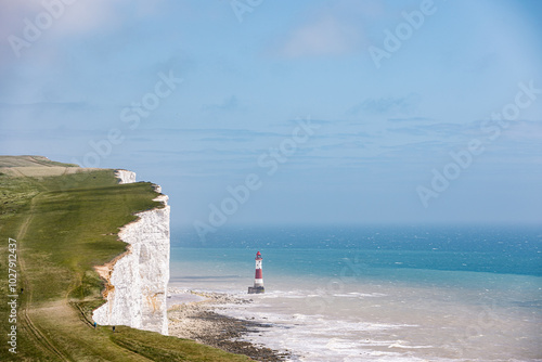 Beachy Head Cliffs bei Eastbourne, East Sussex, England