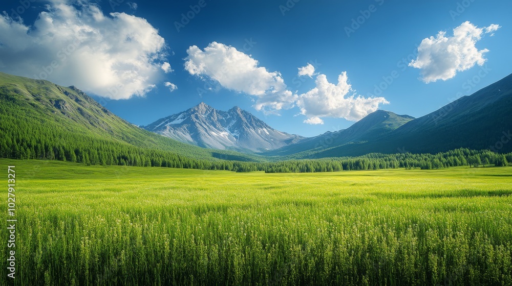 Fototapeta premium Majestic Mountain Landscape