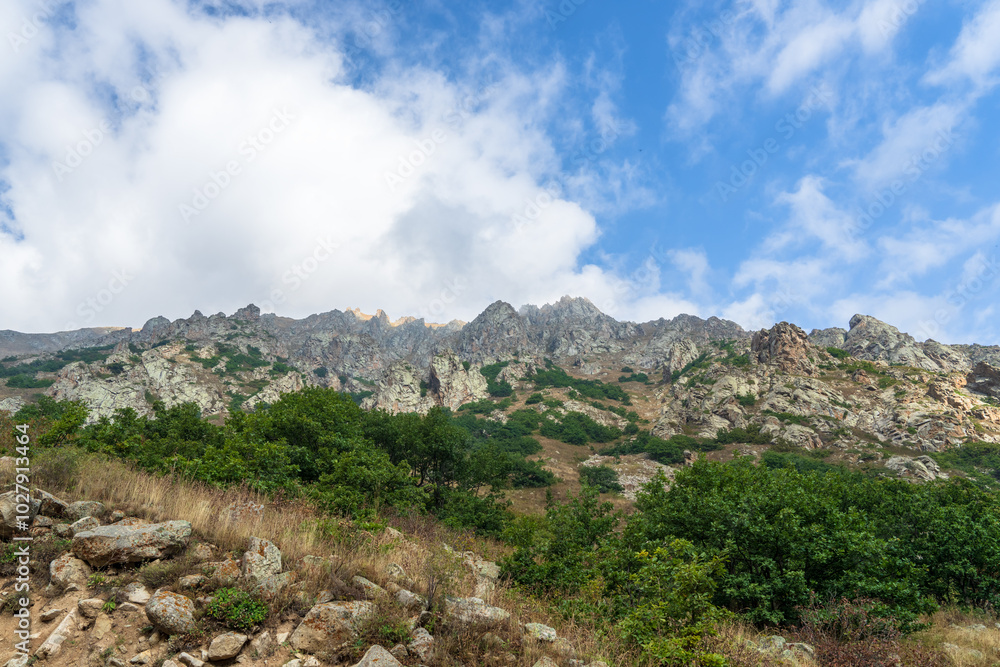 Rocky mountain country, mountain nature, landscape picture Rocky mountain country, mountain nature, landscape picture