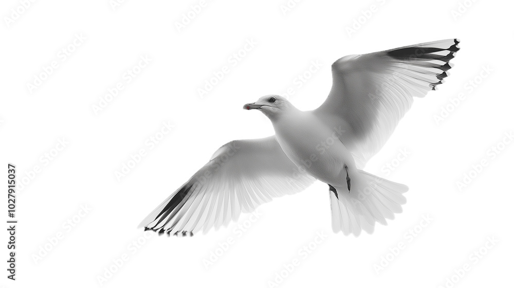 Seagull isolated on transparent background, png. Seagull isolated on transparent background, png.