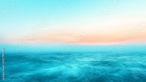 Calm Horizon Over Ocean