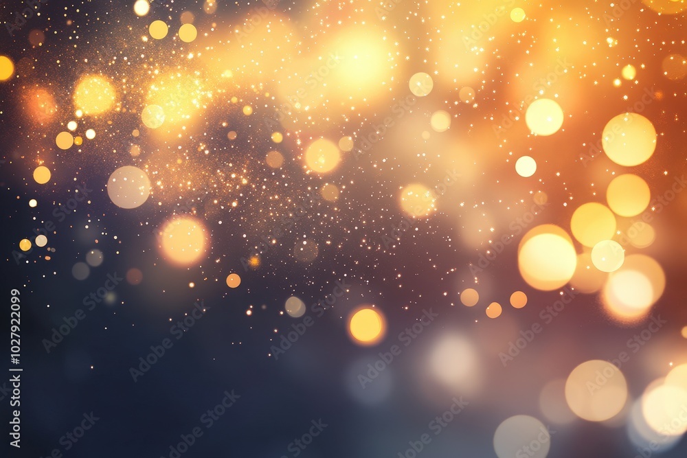 Glowing bokeh lights create a dreamy atmosphere for a festive celebration at night in an elegant outdoor setting Glowing bokeh lights create a dreamy atmosphere for a festive celebration at night in an elegant outdoor setting