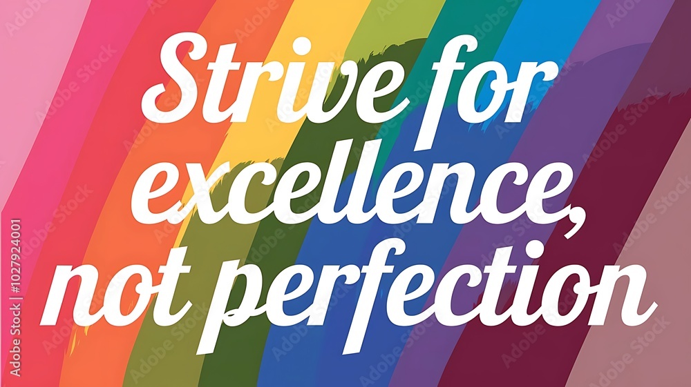 Strive for Excellence, Not Perfection T-shirt Design Motivational Quote, Illustartion,Typography,Banner,Poster Strive for Excellence, Not Perfection T-shirt Design Motivational Quote, Illustartion,Typography,Banner,Poster