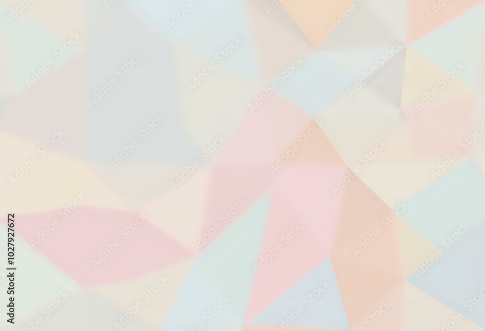 Obraz premium Vibrant Abstract Triangles Collection - Irregular Shapes in Rainbow Hues