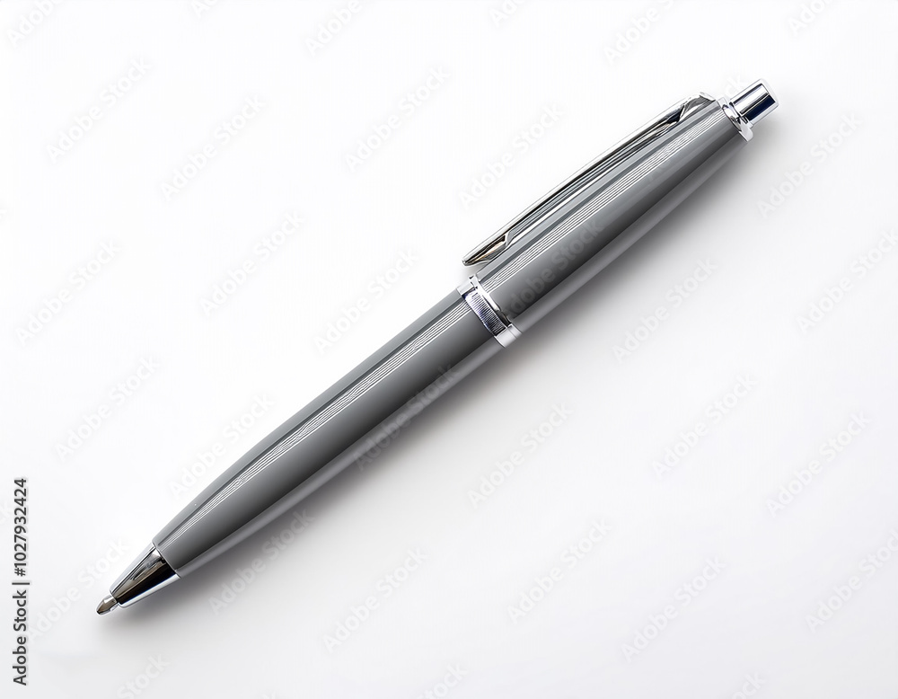 Pen, stylus lying down, isolated on a white background Pen, stylus lying down, isolated on a white background