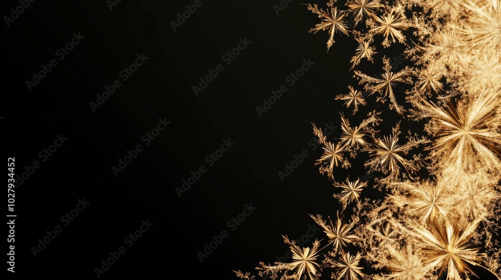 Stunning Golden Fireworks Display on Black Background, Perfect for Celebrating Special Events and Festive Occasions. Stunning Golden Fireworks Display on Black Background, Perfect for Celebrating Special Events and Festive Occasions.