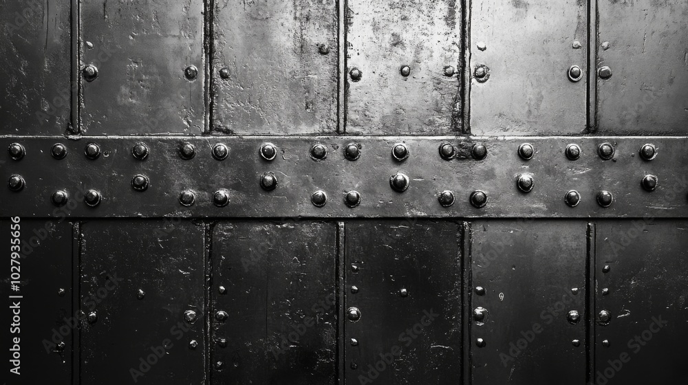 Fototapeta premium Rustic Iron Door Texture