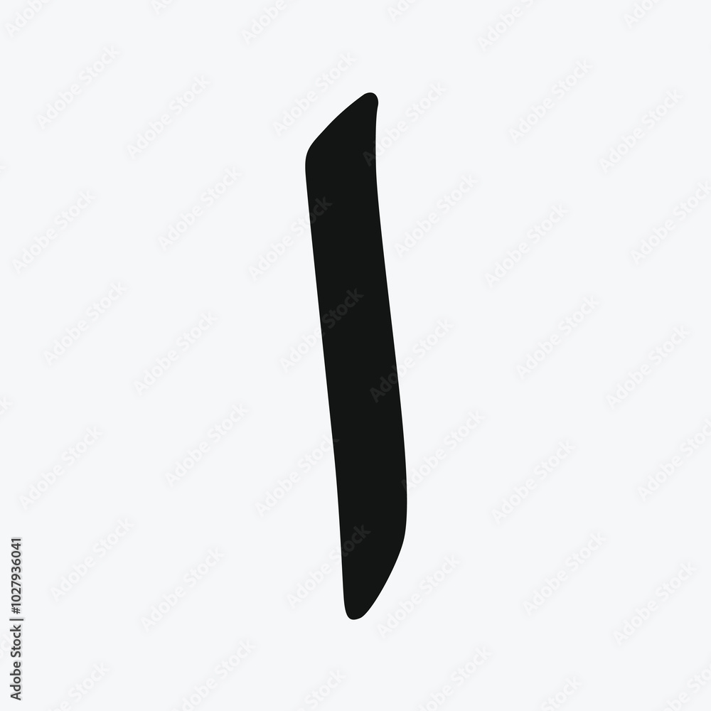 The shapes of the letter in the Arabic alphabet. The shapes of the letter in the Arabic alphabet.