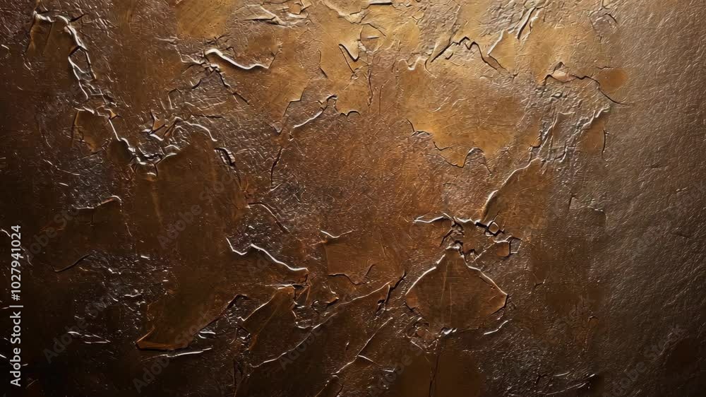 A close-up of a textured bronze surface, with deep crevices and raised areas creating a unique and artistic pattern A close-up of a textured bronze surface, with deep crevices and raised areas creating a unique and artistic pattern