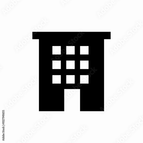 building apartment icon sign vector