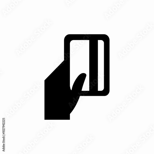 payment bank card icon sign vector