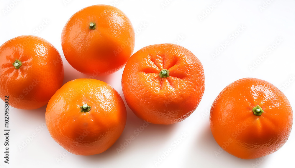 mandarin oranges isolated on a white background mandarin oranges isolated on a white background