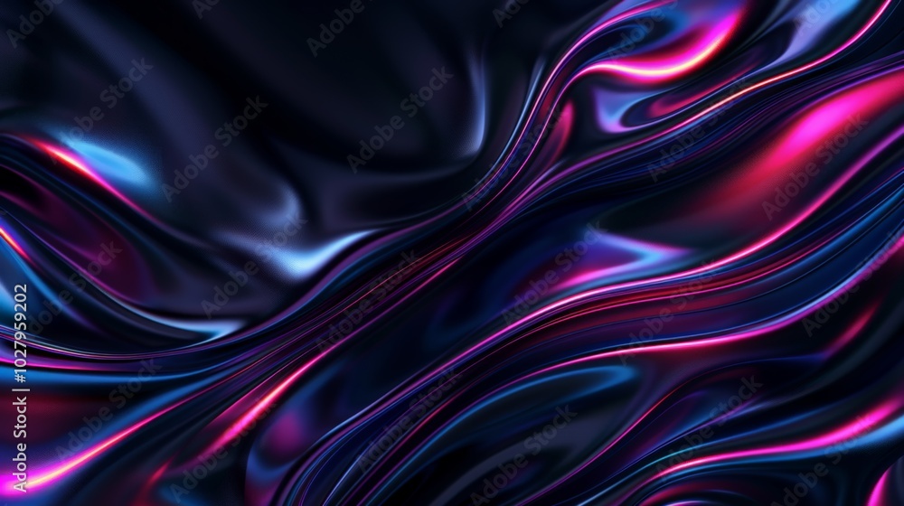 Abstract background forming an elegant and futuristic wallpaper with its silky waves Abstract background forming an elegant and futuristic wallpaper with its silky waves